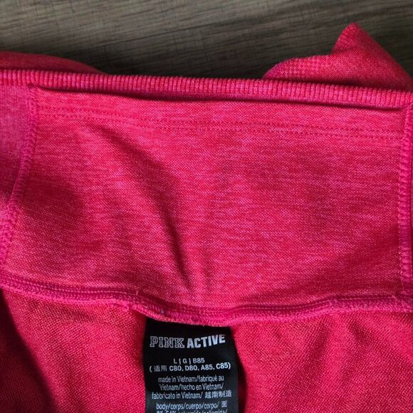 EUC LIKE NEW PINK VICTORIA'S SECRET PINK SEAMLESS LEGGINGS SIZE LARGE - Picture 11 of 15
